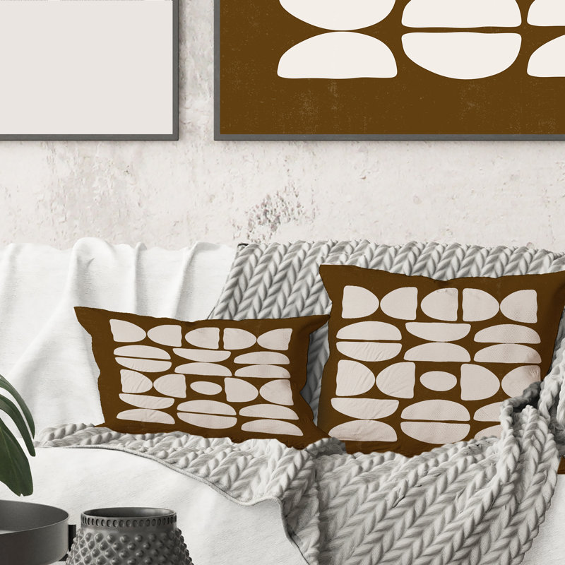Abstract Throw Pillow
