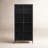 Arnika 75" Fluted Glass Dining Cabinet-1546436509
