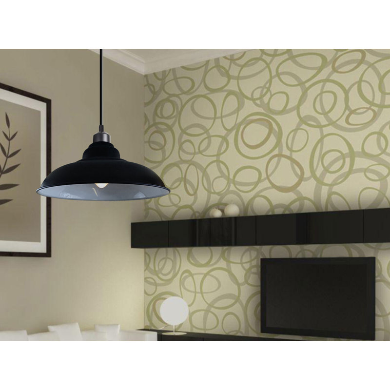 Nermal 1 - Light Dome Pendant, Black