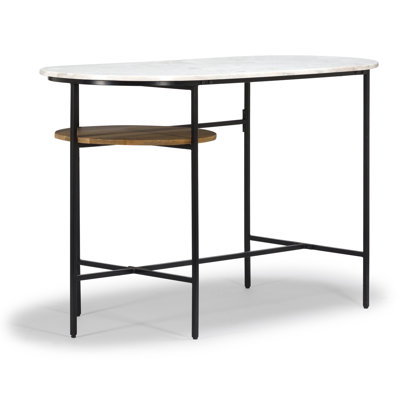 Hever Marble Iron Writing Desk