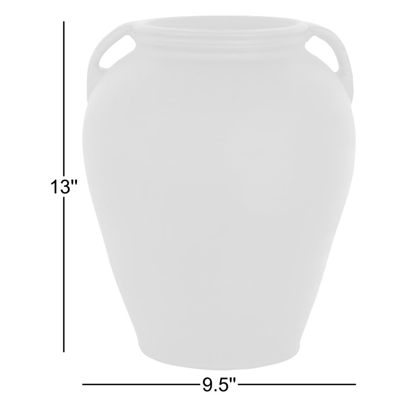 Jovi Vase Black Terracotta