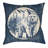Lodge Cabin Bear Reversible Throw Pillow-26962295-26962291