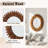 Decorative Wood Framed Round Mirror-288668799-288668792