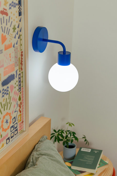 Instant bedroom lighitng upgrade.