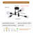 Coblitz 4 - Light Dimmable Sputnik Sphere Chandelier-93746125