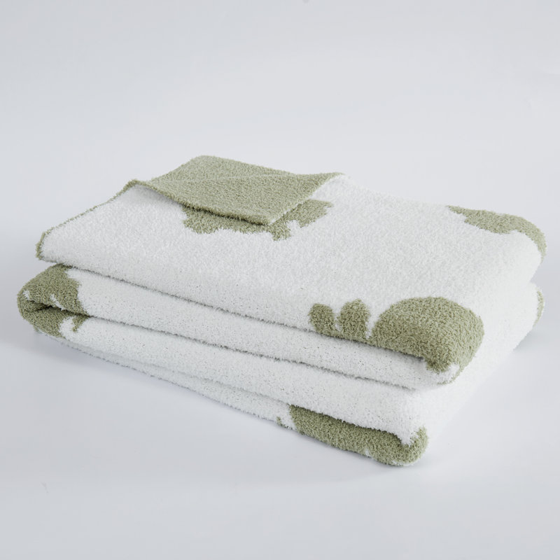 Truly Soft Cozy Bunny Rabbit Reversible Throw