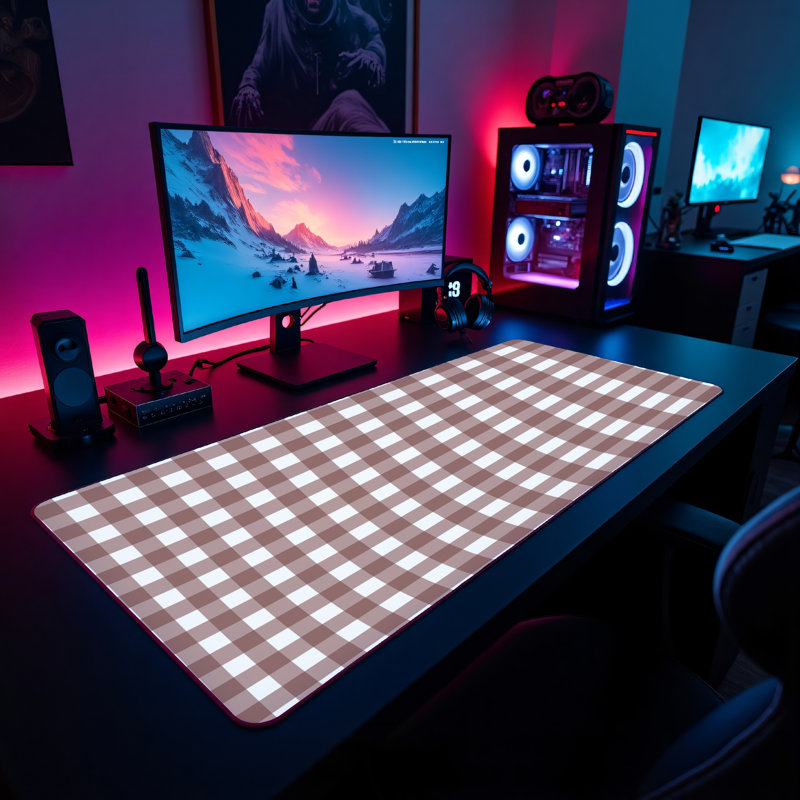 Polyester Desk Pad, 23.6x13.8
