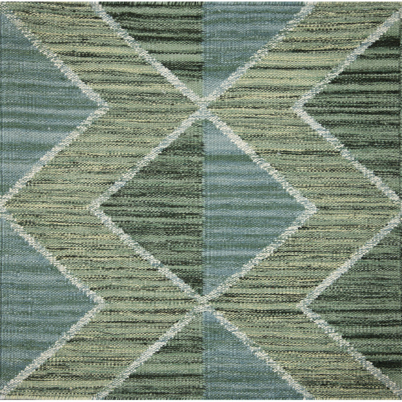 Textures Flatweave Wool Geometric Shapes Area Rug, Rectangle 12' x 15'