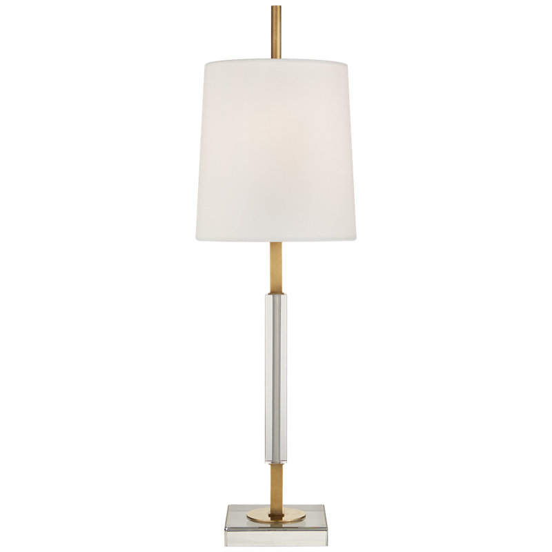 Thomas O'Brien Lexington Medium Table Lamp, Antique Brass