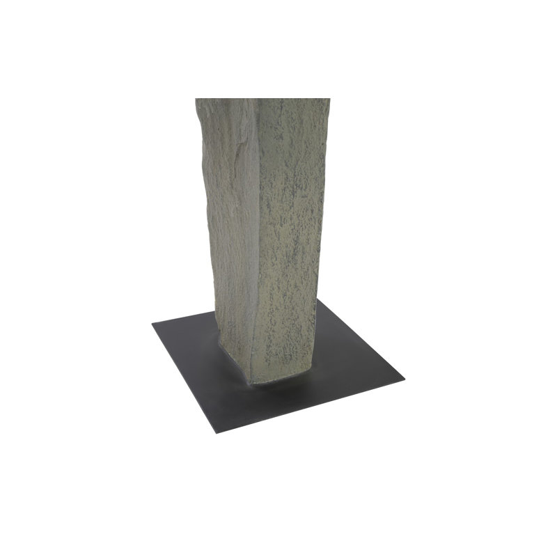 White Stone Cast Women Statue, Gray