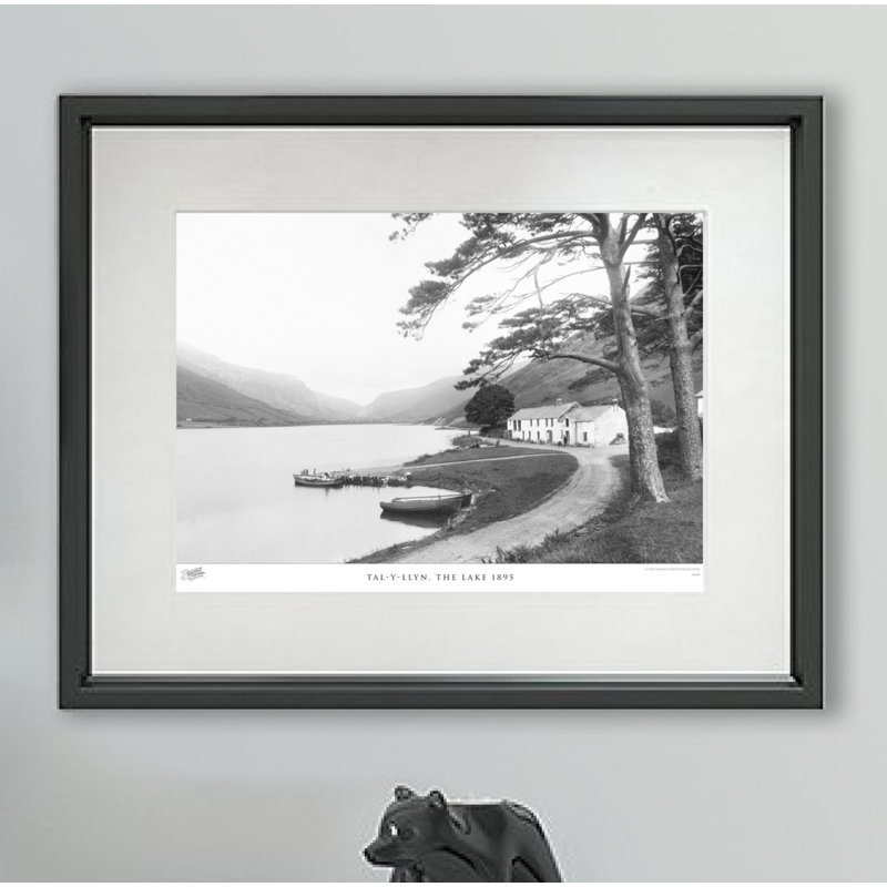 Tal-Y-Llyn, The Lake 1895 by Francis Frith - Single Picture Frame Print, 28cm H x 36cm W x 2.3cm D