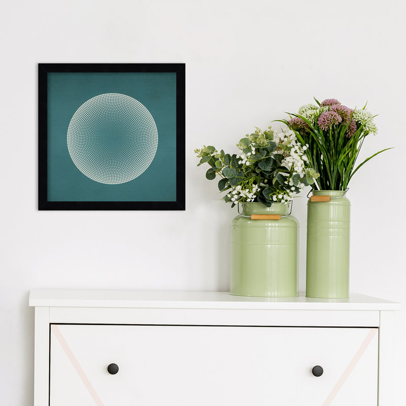 Circles by Incado, 13" H x 13" W x 1" D, Black