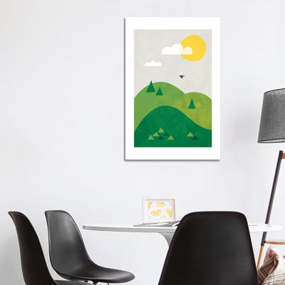 Valley by TomasDesign - Wrapped Canvas Print