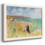 Bord de la falaise à Pourville, 1882, reproduction d'art sur toile-1268977241-1268977246