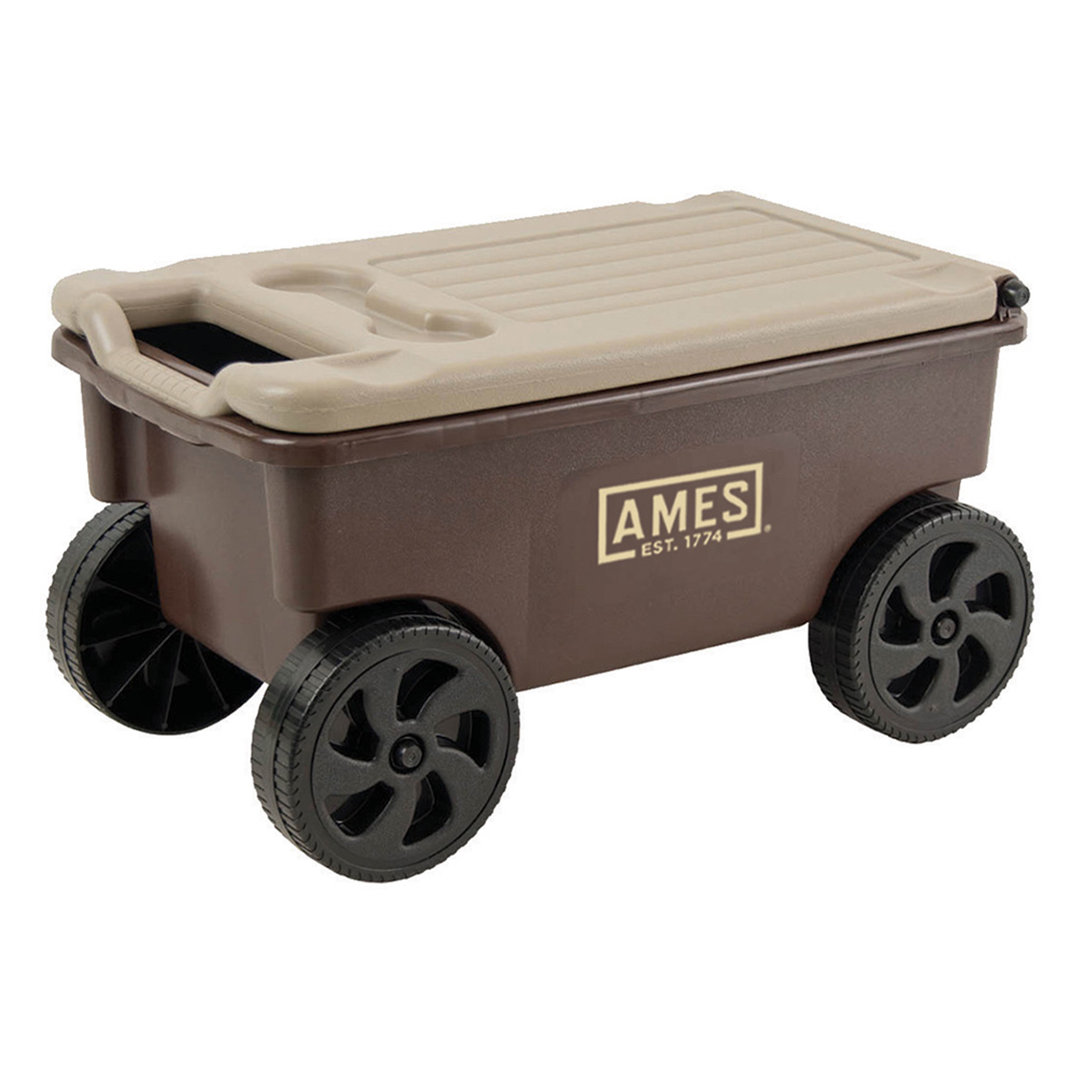 14'' H x 15'' W Utility Cart with Wheels Ames