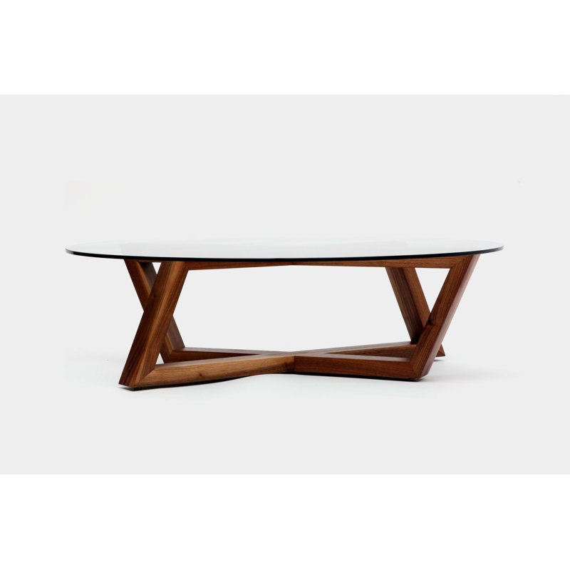 Focal Coffee Table, Walnut, 14" W x 38" L x 72" W