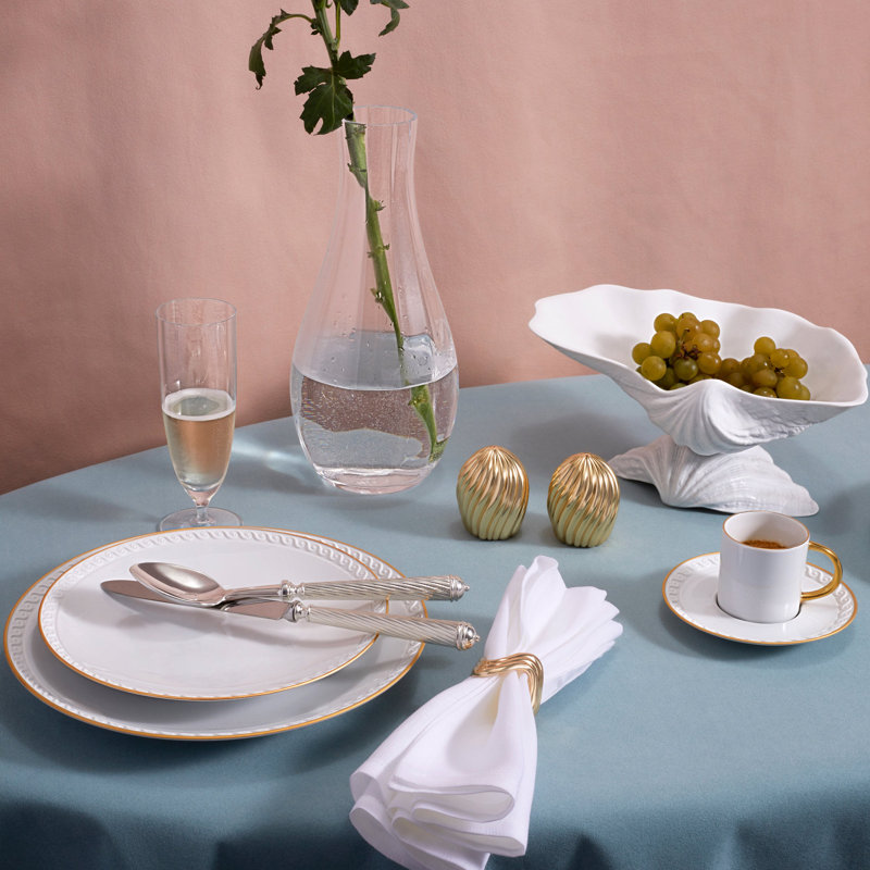 Ripple Napkin Rings, Gold