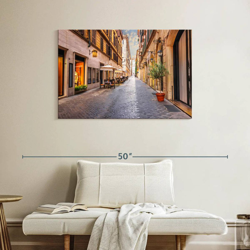 Sireci Via Borgogna Shops, 26" H x 39" W
