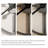 Modern Retro Oversized 43.31" Metal Roman Numeral Wall Clock