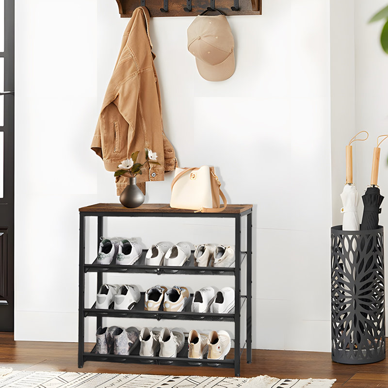 4 Tier Floor Standing Shoe Rack