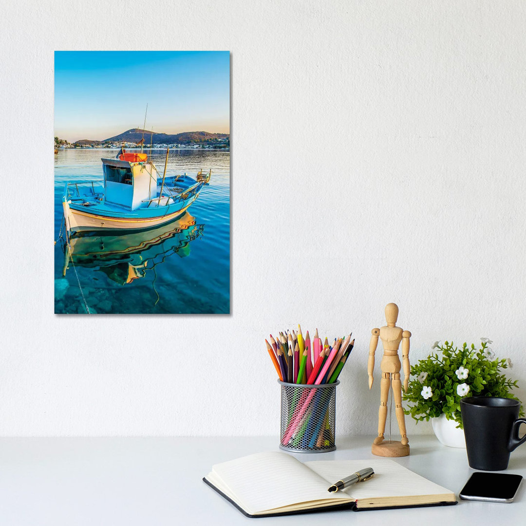 Patmos II von Nejdet Duzen - Galerie-umwickelte Leinwand Giclée auf Leinwand