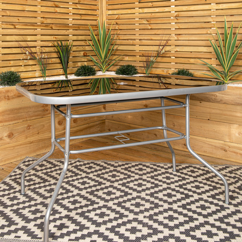  Rectangular 8 - Piece 6 - Person Outdoor Dining Set