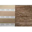 Tapis gracieux et simple de style Gabbeh 3 x 9 avec motifs d'inspiration tribale