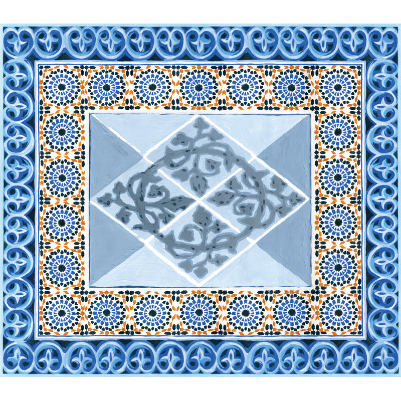 Mosaiques Wall Hanging, 70 cm H x 160 cm W x 0.2 cm D