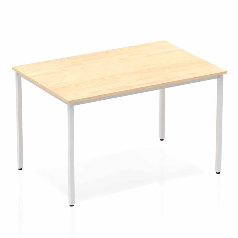 Kyvan Rectangle Conference Table, Maple, 72.5cm H x 120cm L x 80cm D