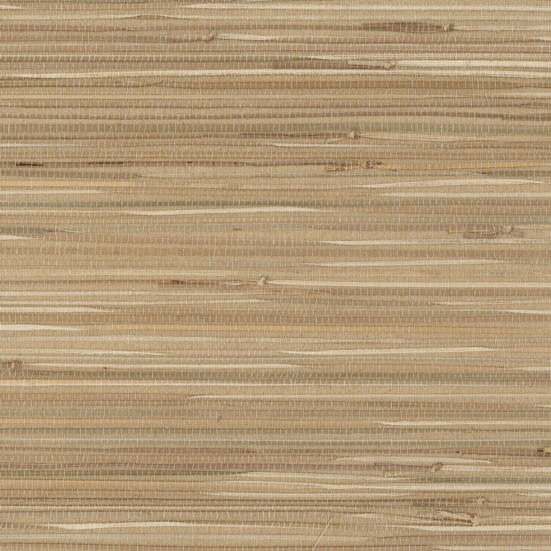 Grasscloth 2 Wallpaper Roll 7.3m x 91.4cm, Light Brown