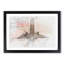 Airplane Lost in the Sky in Abstract - Picture Frame Graphic Art Print-55682956-55682961
