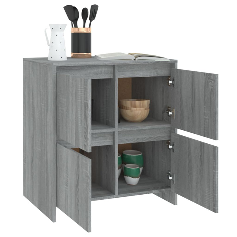 Ghino 70 cm W Sideboard, Grey Sonoma
