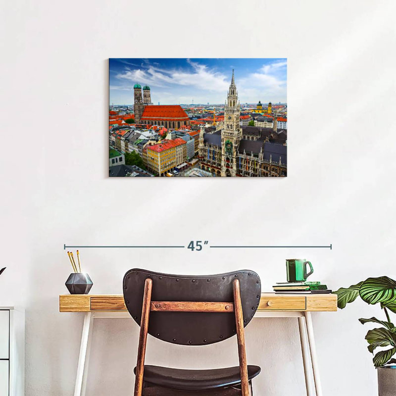 Rorry Munich Cityscape, 20" H x 30" W