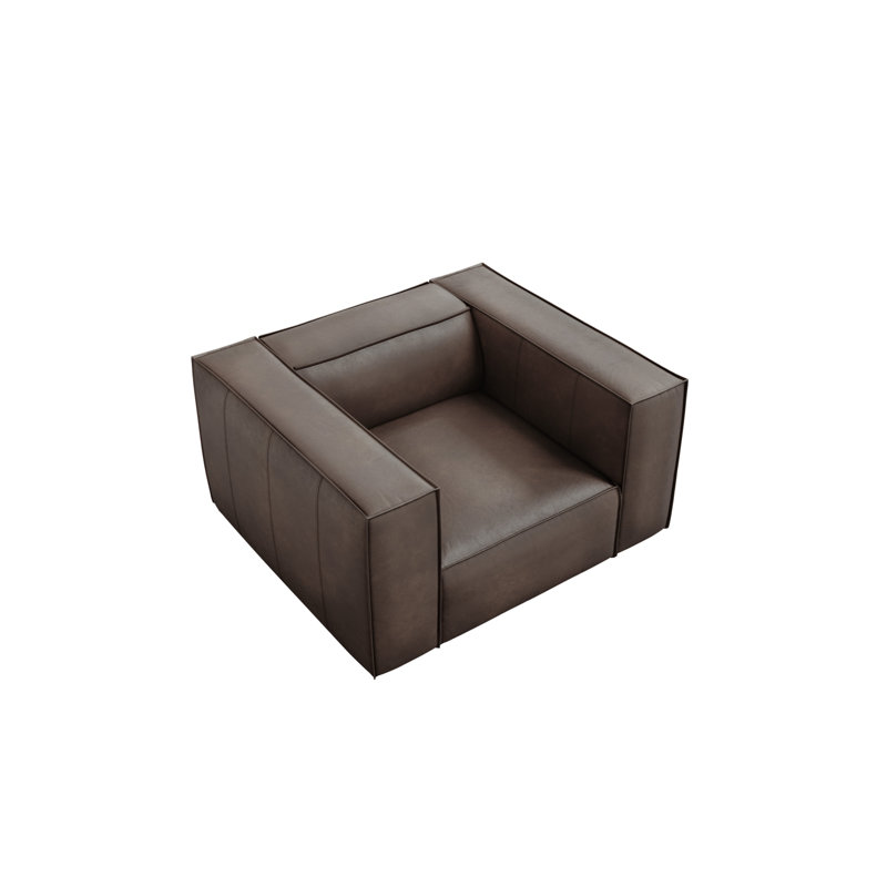 Ironesha Upholstered Armchair, Dark Olive Green
