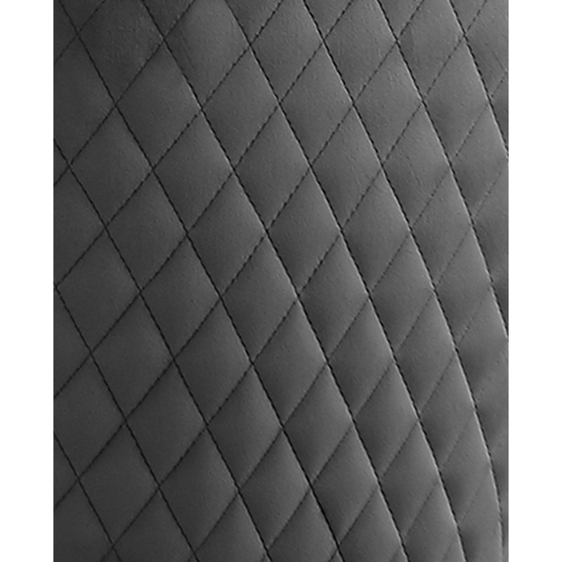 Chaise d'appoint en velours Jaquai, Gris foncé