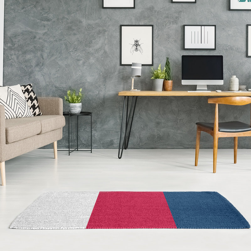 Chenille Indoor Rug, Rectangle 4' x 6'
