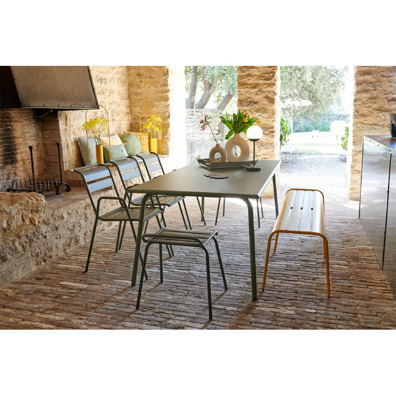 Vase de plancher en acier Itac, Miel texturé