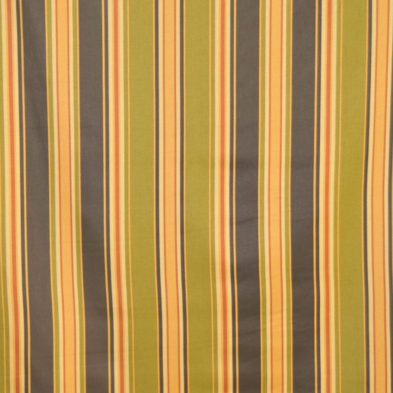 Tissu rayé Poucette, Ébène