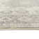 Tapis floral gris