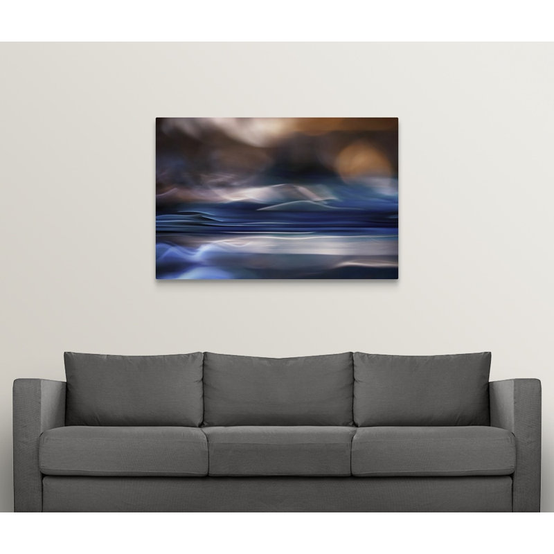 « côtier aube », impression sur toile, H 24 po x l 36 po x P 1,5 po