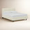 Lit plateforme tapissier Pyburn