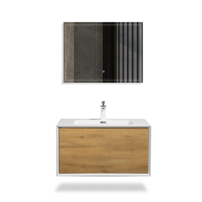 Meuble-lavabo flottant 30 po