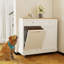 Poubelle en bois manufacturé 20 gallons-91421179