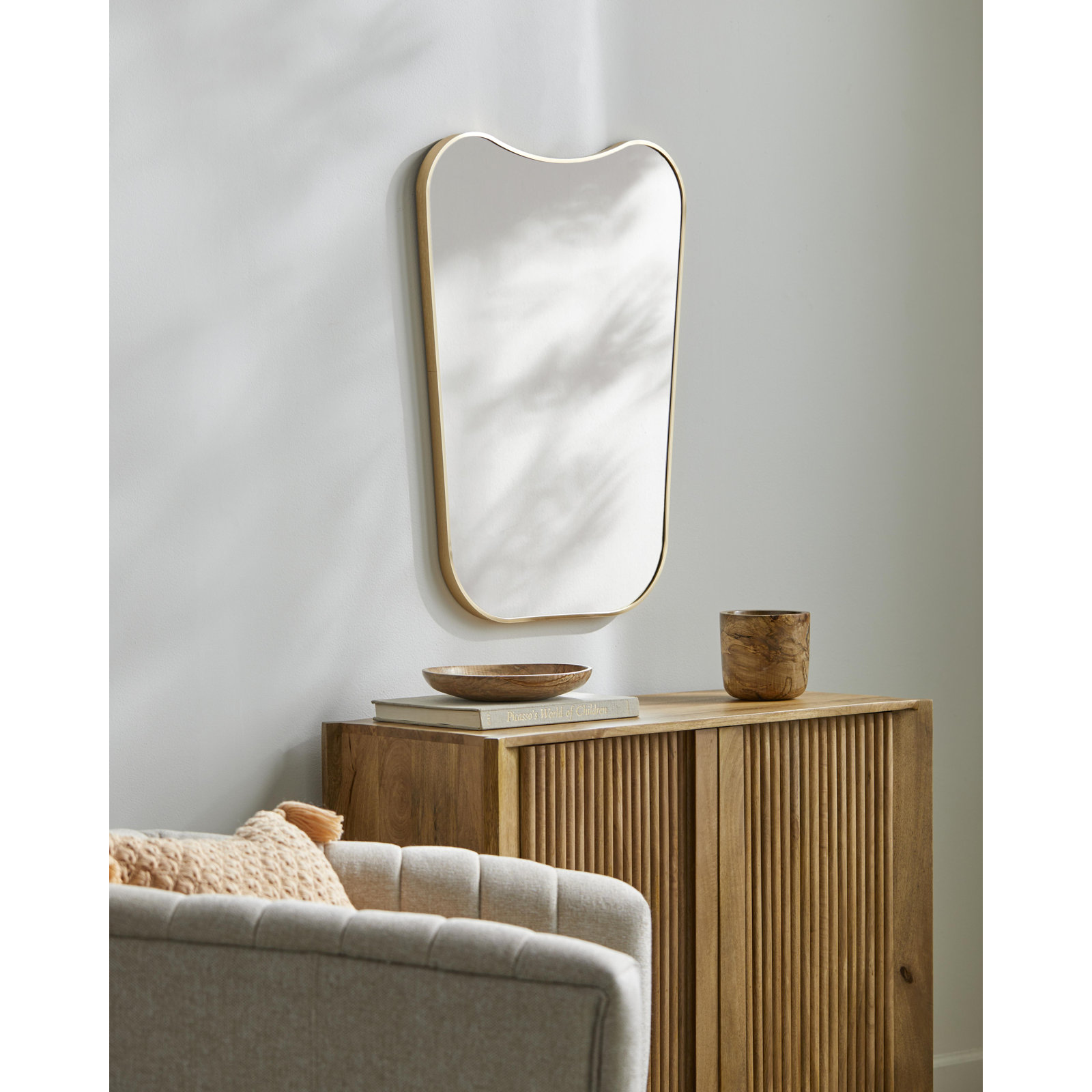 Bellona Accent Mirror, 30" x 22"