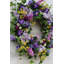 Couronne d'hortensia royale et mauve en soie mauve-768975564
