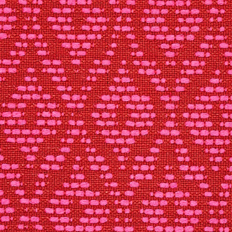 Tissu à crochet rouge, Baie