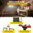 LED Work Light with Stand, 2PCS 10000 Lumen Dual-head LED Work Light