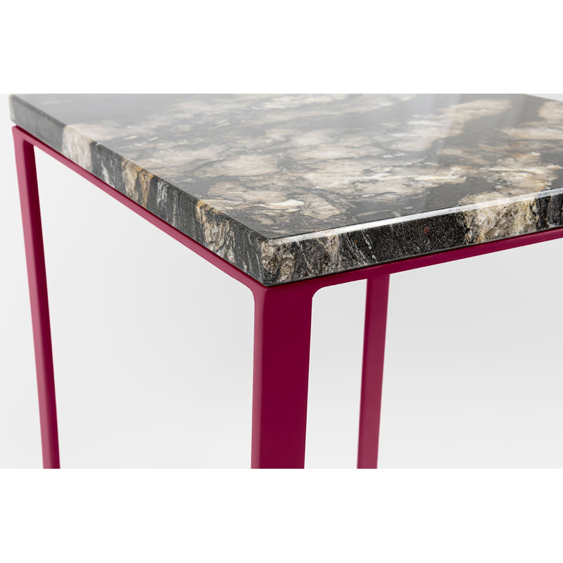 Frame End Table, Red