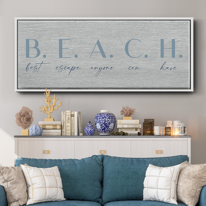 Best Escape- Framed Canvas