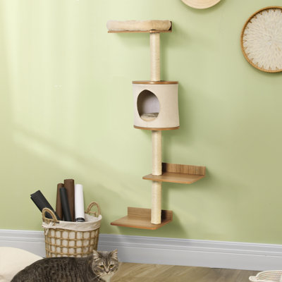 124.46cm H Cat Tree